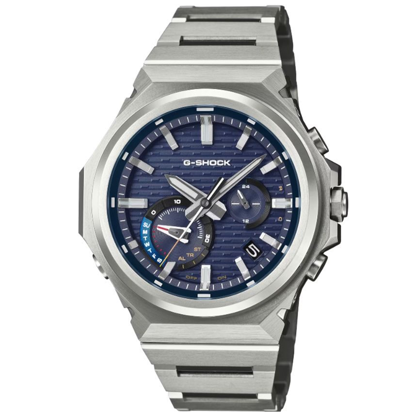 CASIO - Multifunktionsuhr, G-shock G-steel, 46mm, Silber