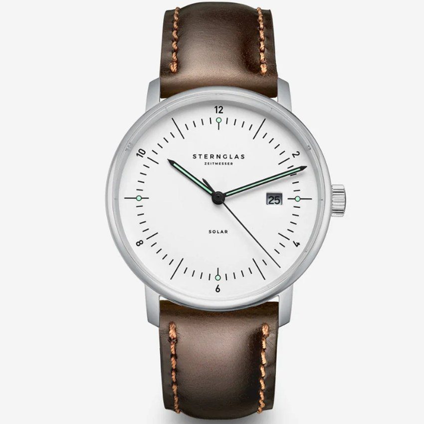 Sternglas S01-NS01-BR03 Naos Solar Herrenuhr