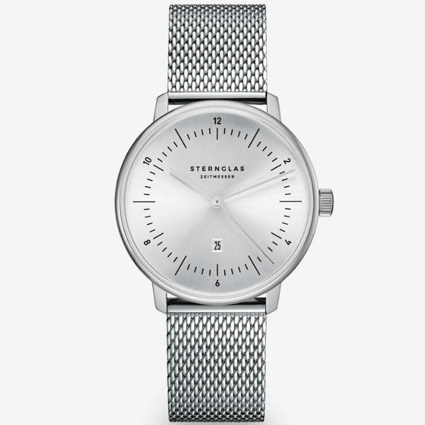 Sternglas - Analoguhr, Naos XS Edition Elyra, 33mm, Silber