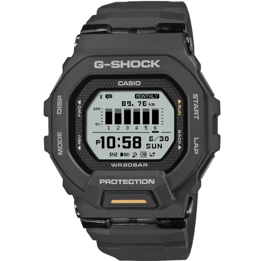 CASIO - Digitaluhr, G-shock G-squad, 48mm, Black