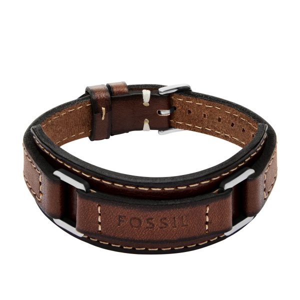 Fossil - Armband, Machine, 25cm, Silberfarben