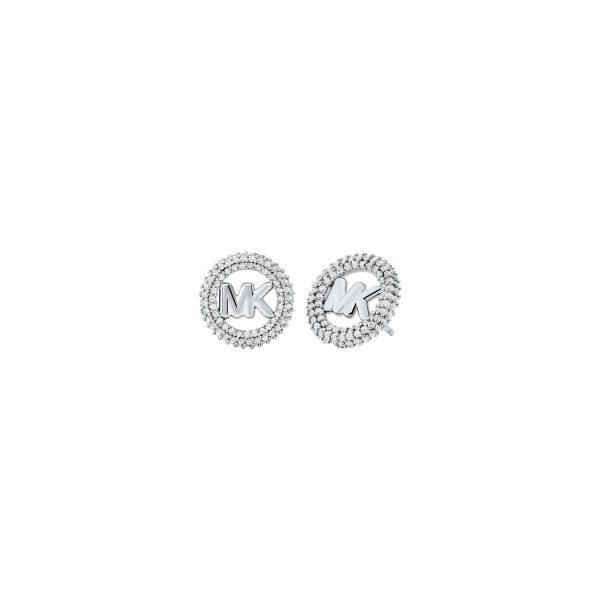 Michael Kors - Ohrstecker, Kors Mk, One Size, Silberfarben