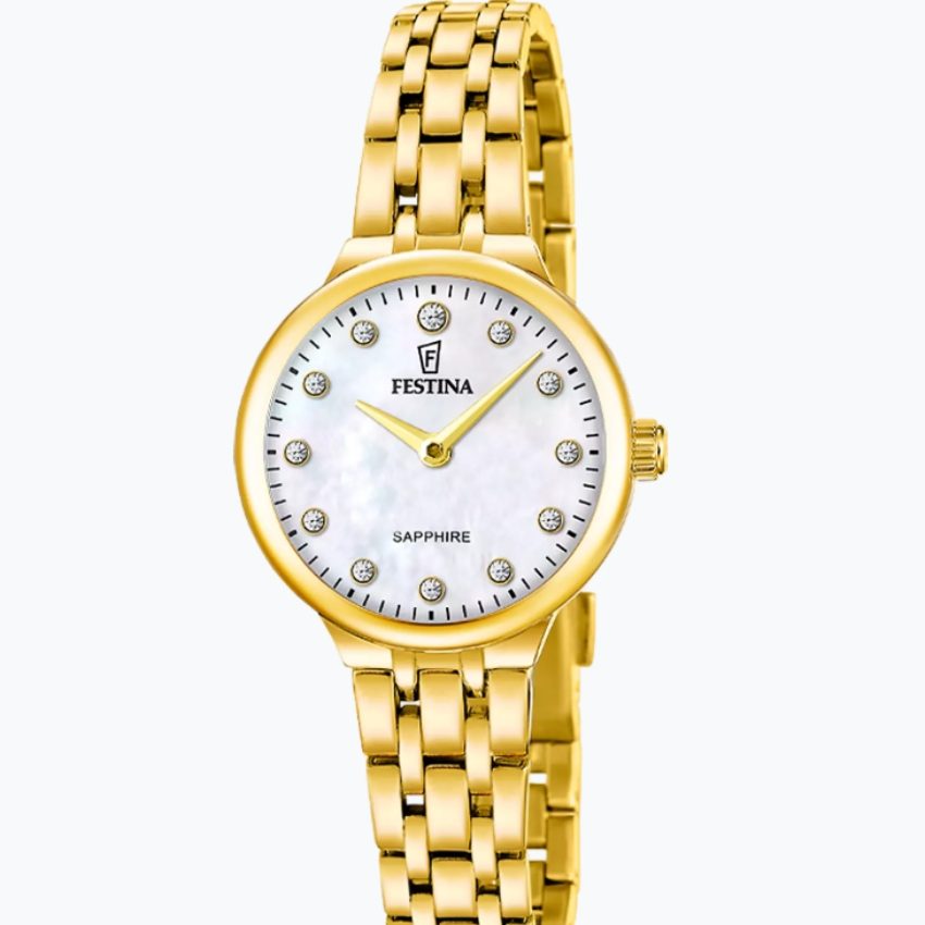 Festina - Analoguhr, Mademoiselle, 26mm, Gold
