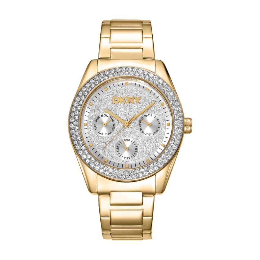 DKNY DK1L078M0025 Damen Gold Multifunktion
