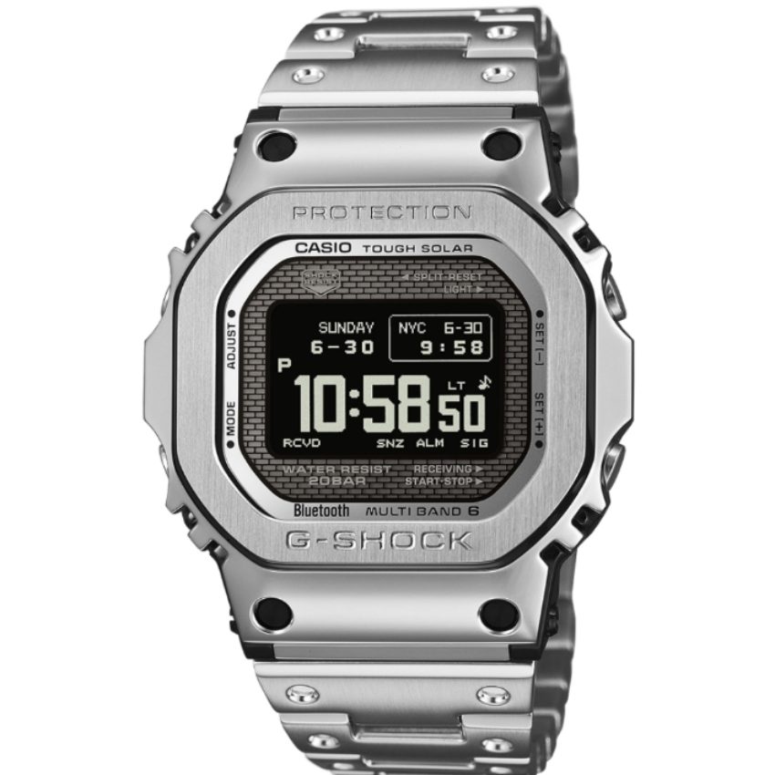 CASIO - Digitaluhr, G-SHOCK The Origin, 49mm, Silber