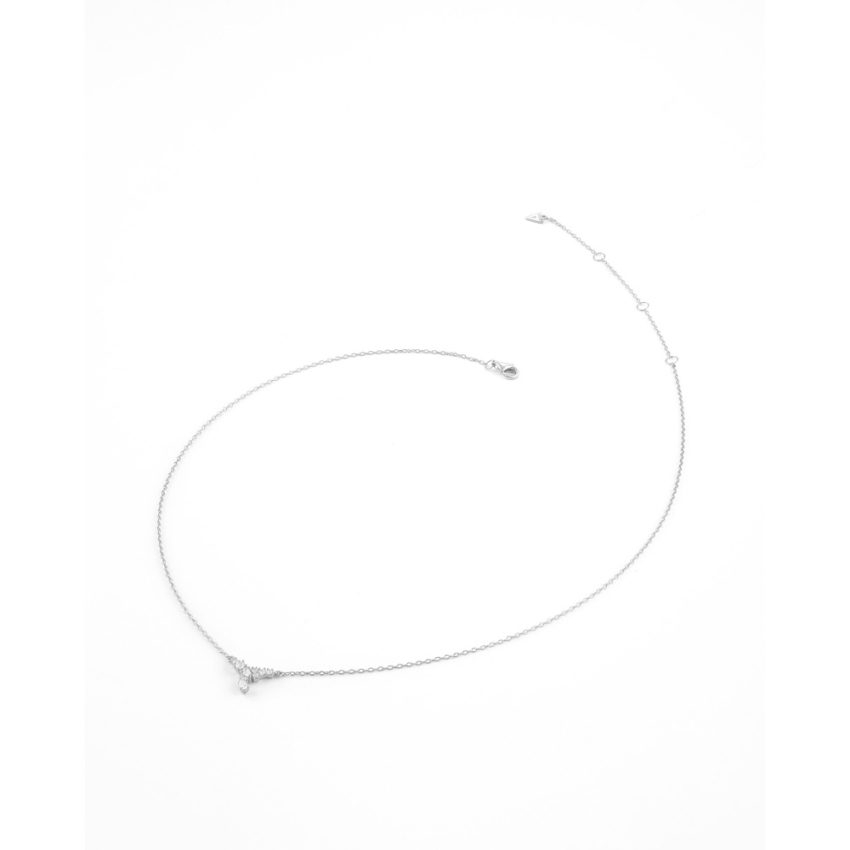 Guess - Halskette, Jardin, 40.5CM, Silber