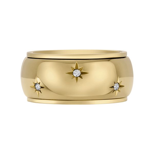 Fossil - Ring, Sadie, 54, Goldfarben