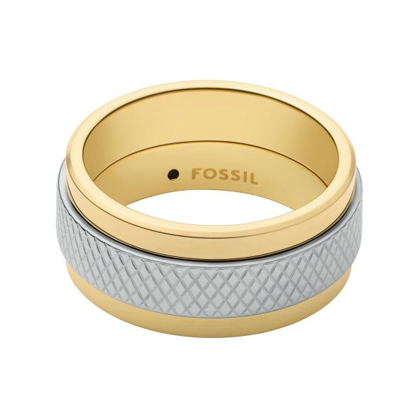 Fossil JF04917998 Machine Herren Ring