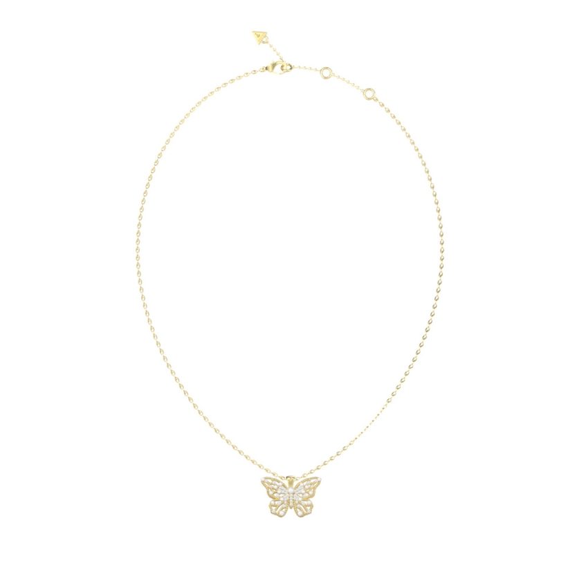 Guess - Halskette, Borboleta, 45.5CM, Gold