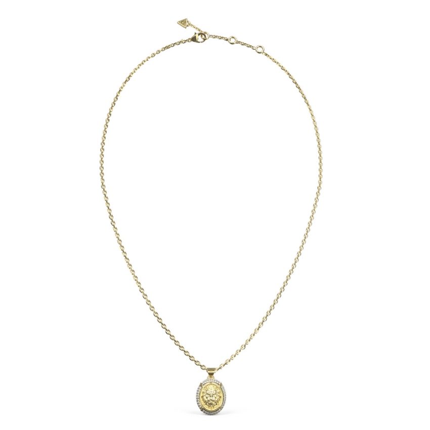 Guess - Halskette, Lioness Queen, 45.5CM, Gold