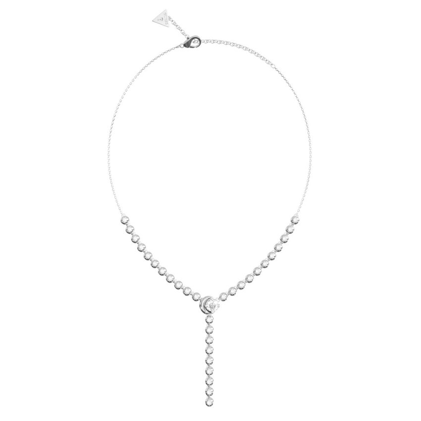 Guess - Halskette, Aurora, 45.5CM, Silber