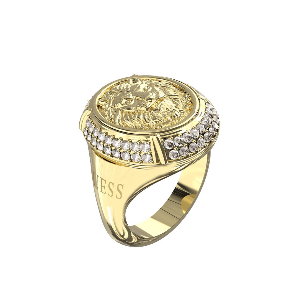 Guess - Ring, Lioness Queen, 54, Gold
