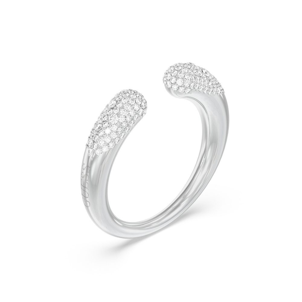 Guess - Ring, Moon Drops, 52, Silber