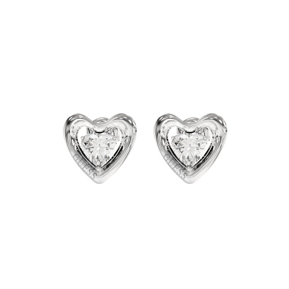 Guess - Ohrringe, Beloved, One Size, Silber