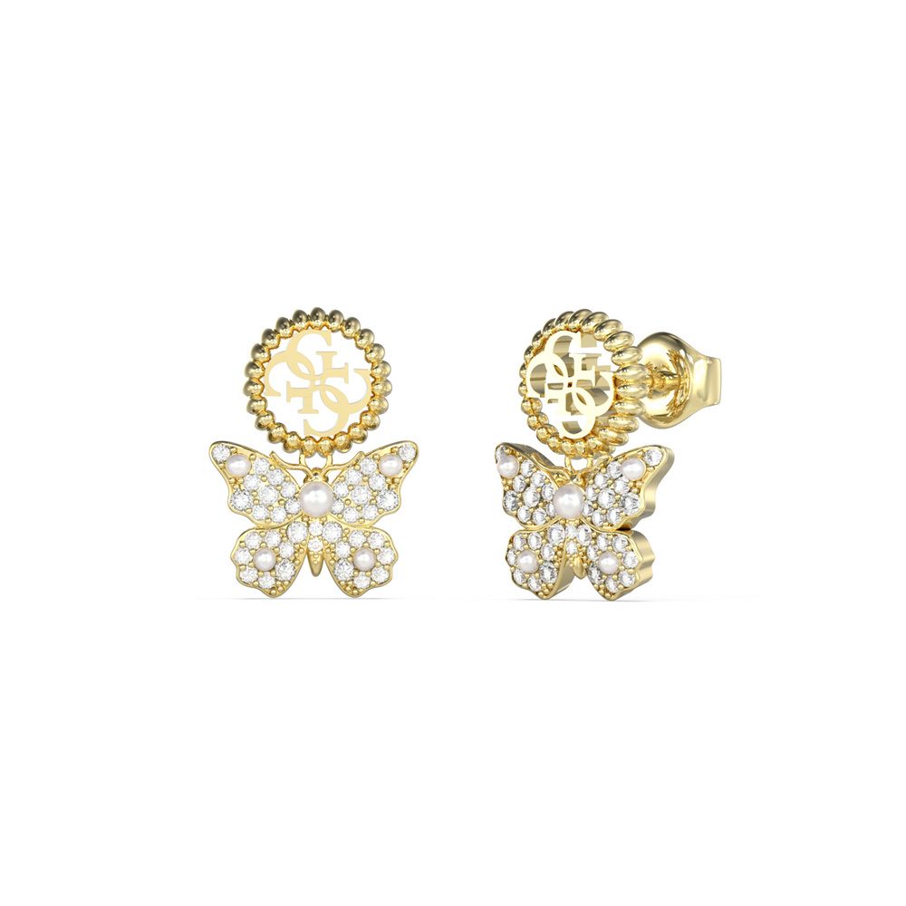 Guess - Ohrringe, Borboleta, One Size, Gold
