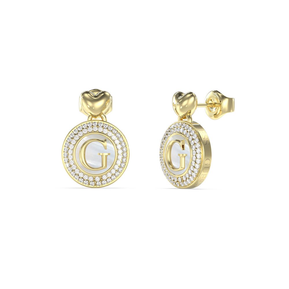 Guess - Ohrringe, G Talisman, One Size, Gold