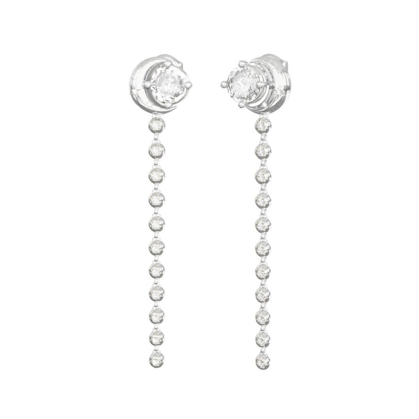 Guess - Ohrringe, Aurora, One Size, Silber