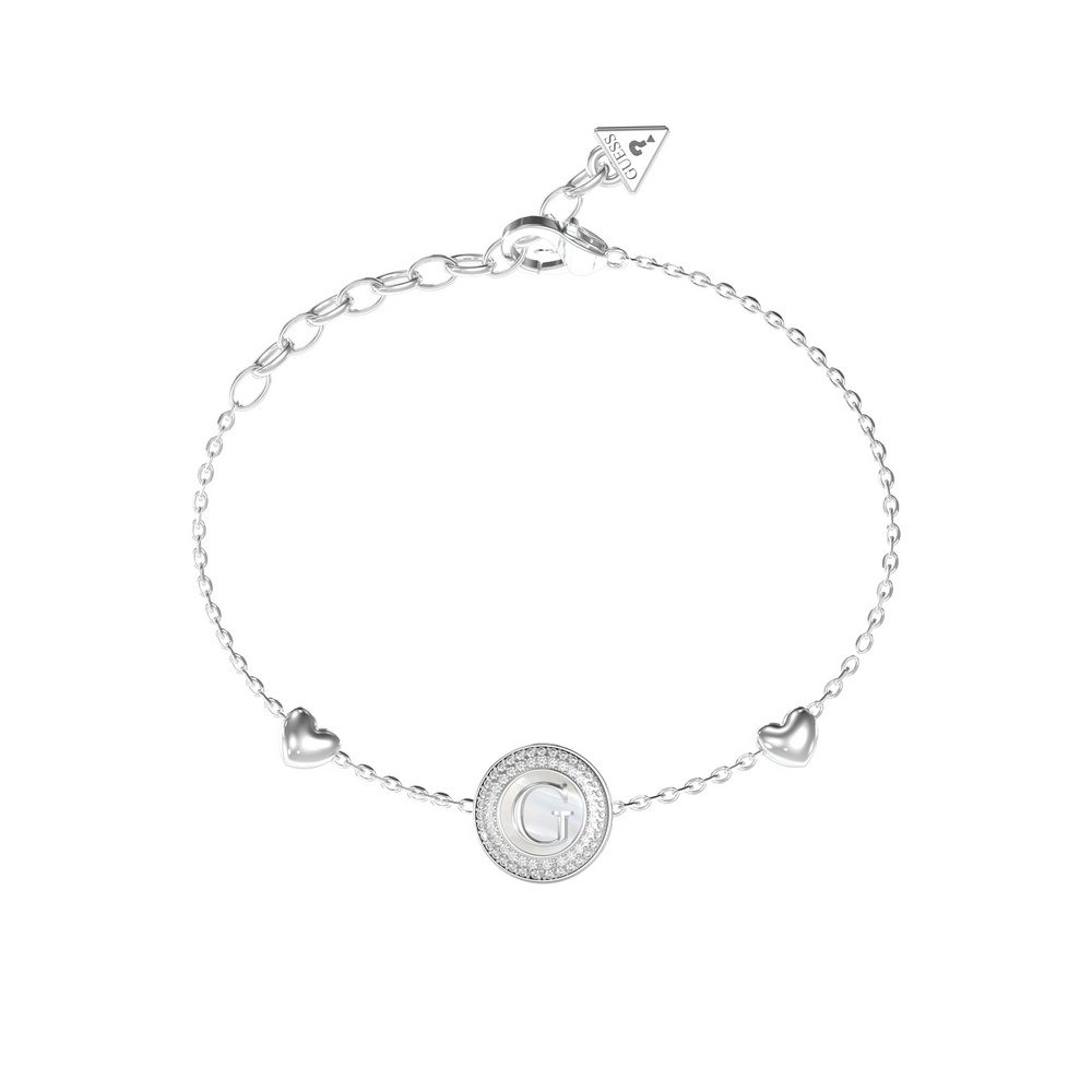 Guess - Armband, G Talisman, 18.5CM, Silber