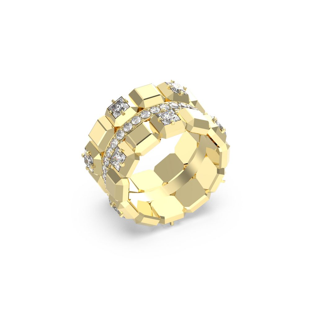 Guess - Ring, Ace Of Diamonds, 56, Gold