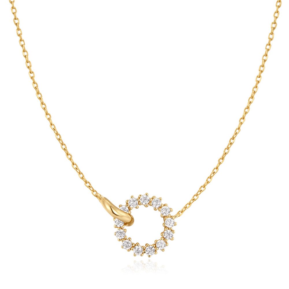 ANIA HAIE - Halskette, Miss Twinkle, 43.5CM, Gold