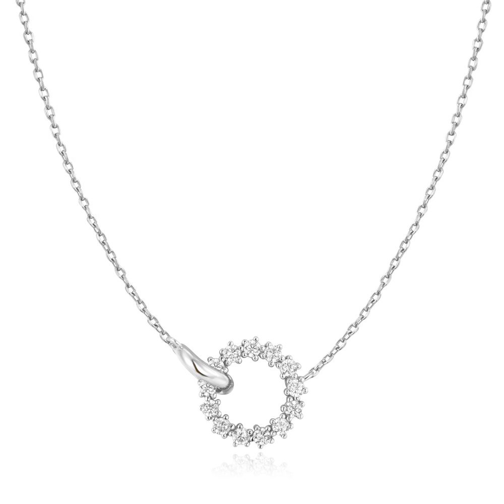 ANIA HAIE - Halskette, Miss Twinkle, 43.5CM, Silber
