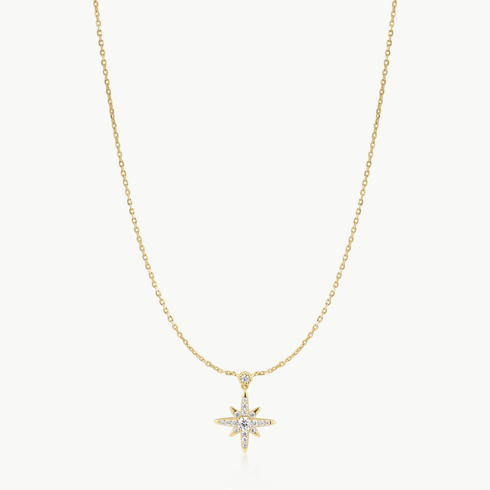 ANIA HAIE - Halskette, Heart Xpress, 45.5CM, Goldfarben
