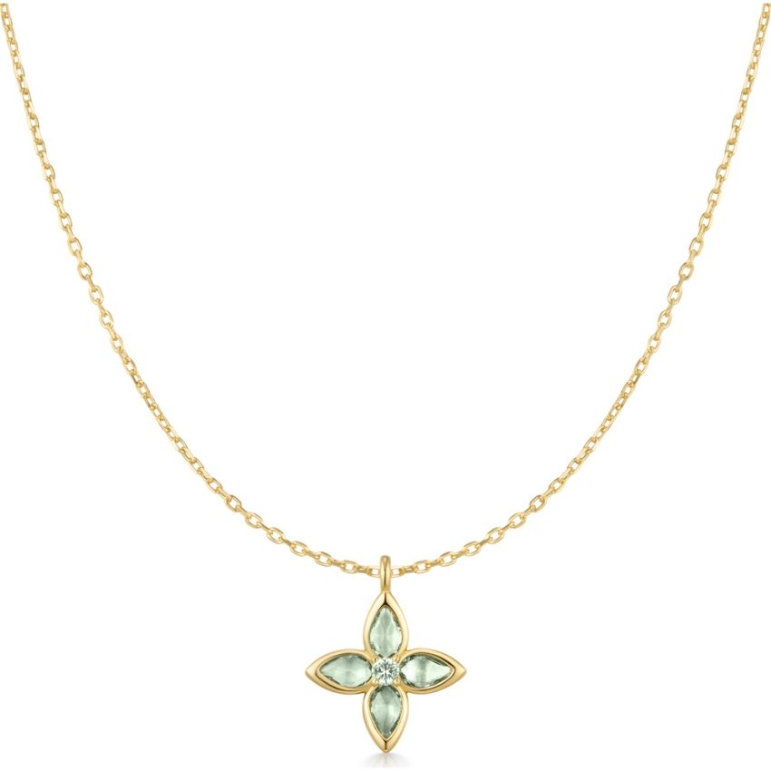 ANIA HAIE - Halskette, Ripple Joy, 45.5CM, Goldfarben