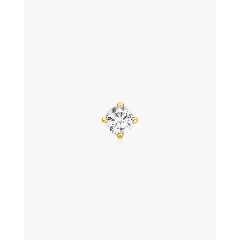 ANIA HAIE - Einzelohrstecker, Ear Edit, One Size, Goldfarben