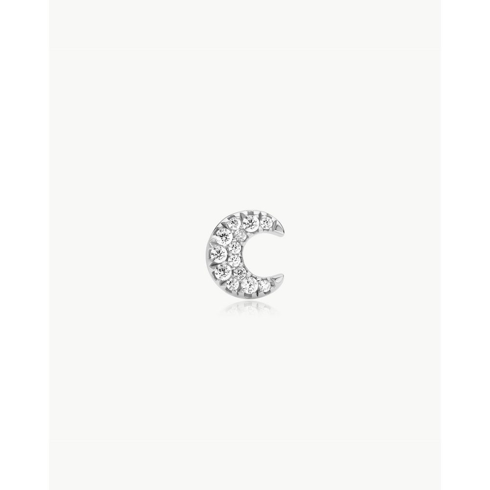 ANIA HAIE - Einzelohrstecker, Ear Edit, One Size, Silber