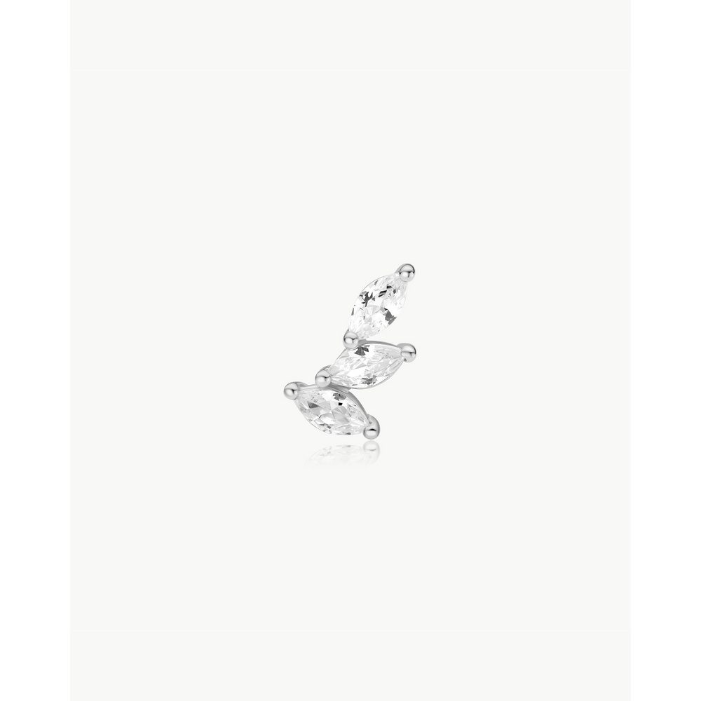 ANIA HAIE - Einzelohrstecker, Ear Edit, One Size, Silber