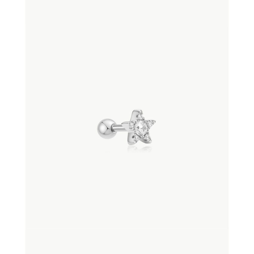 ANIA HAIE - Einzelohrstecker, Ear Edit, One Size, Silber