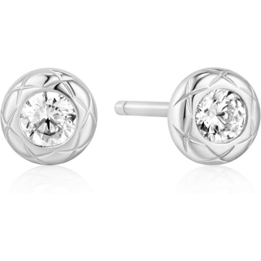 ANIA HAIE - Ohrstecker, Tide Echo, One Size, Silber
