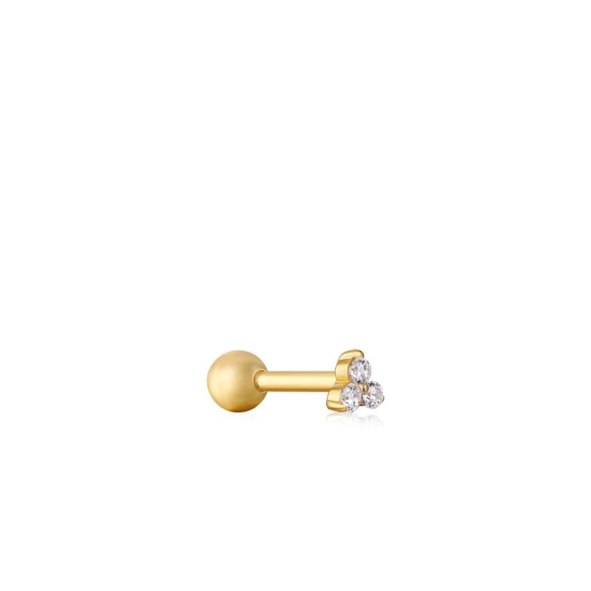 ANIA HAIE - Ohrstecker, Einzelohrring, 7mm, Gold