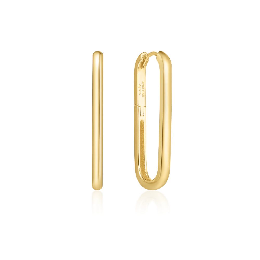 ANIA HAIE - Creolen, Vogue Maven, One Size, Goldfarben