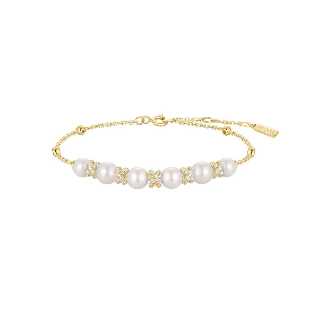 ANIA HAIE - Armband, Reimaginer, 16.5+2CM, Goldfarben