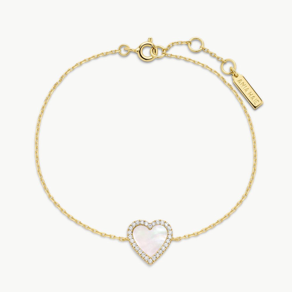 ANIA HAIE - Armband, Heart Xpress, 18.5CM, Goldfarben