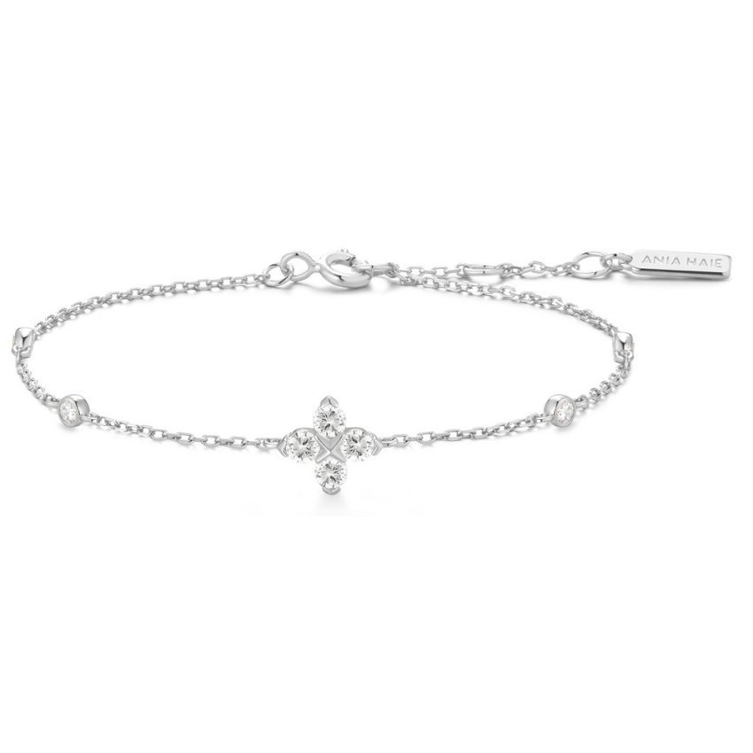 ANIA HAIE - Armband, Starlit Drops, 16.5+2CM, Silber
