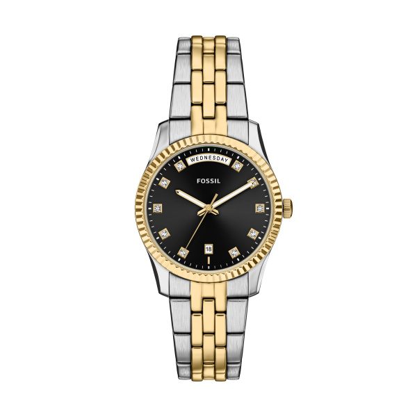 Fossil - Analoguhr, Scarlette, 34mm, Zweifarbig