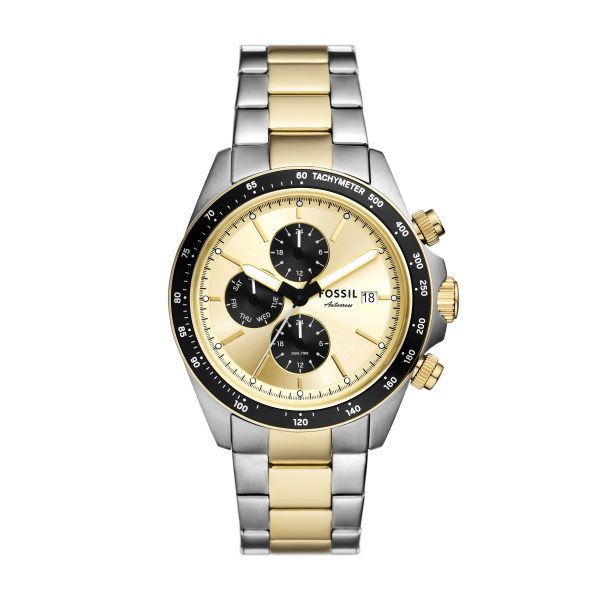 Fossil - Chronograph Uhr, Autocross, 42mm, Zweifarbig