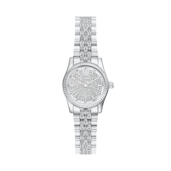 Michael Kors - Analoguhr, Lexington, 26mm, Silber