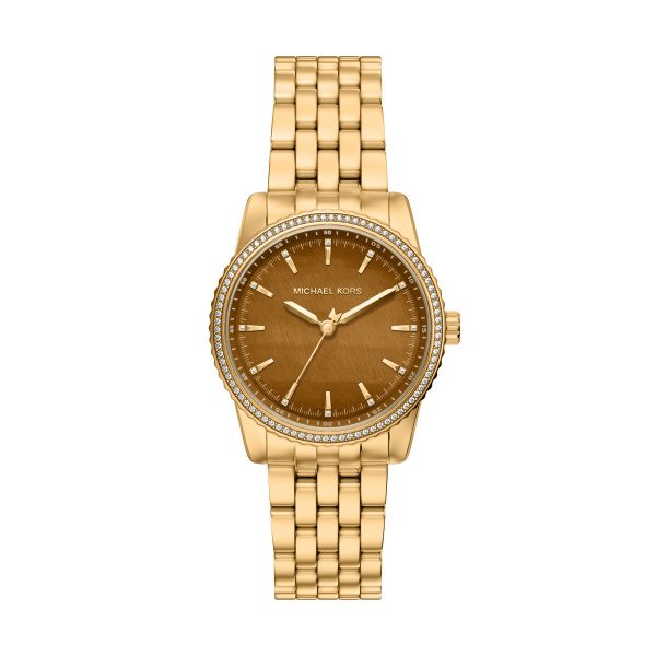 Michael Kors - Chronograph Uhr, Bryant, 35mm, Gold