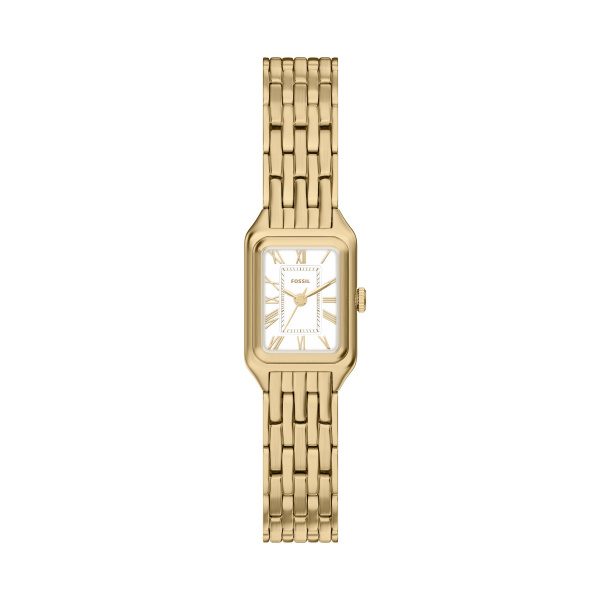 Fossil - Analoguhr, Raquel, 18mm, Gold