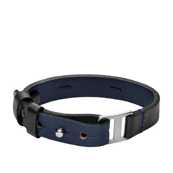Fossil - Armband, Machine, One Size, Silberfarben