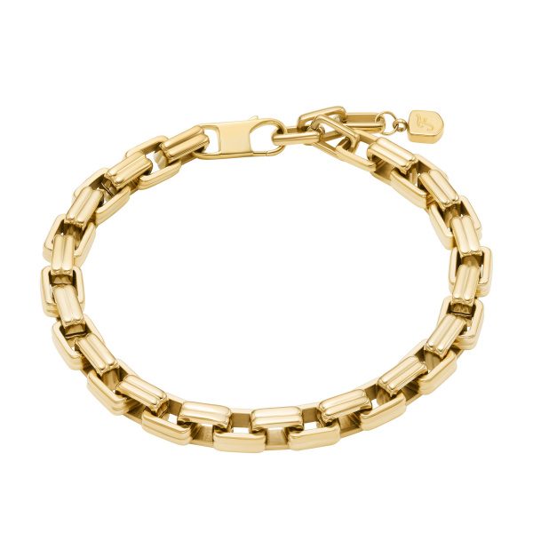Fossil - Armband, Raquel, 19cm, Goldfarben