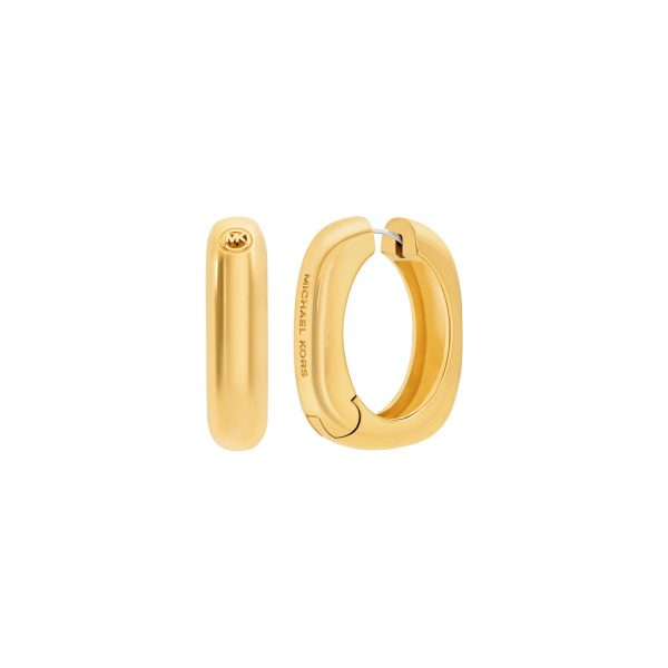 Michael Kors - Creolen, Metallic Muse, One Size, Goldfarben