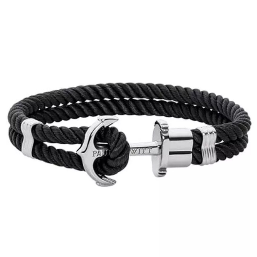 Paul Hewitt - PH-FB-0011  Armband, One Size, Charcoal Black