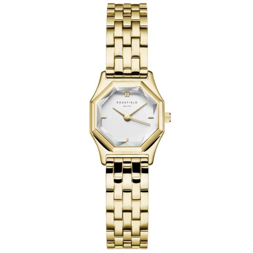 Rosefield - Analoguhr, Gemme, 22mm, Goldfarben