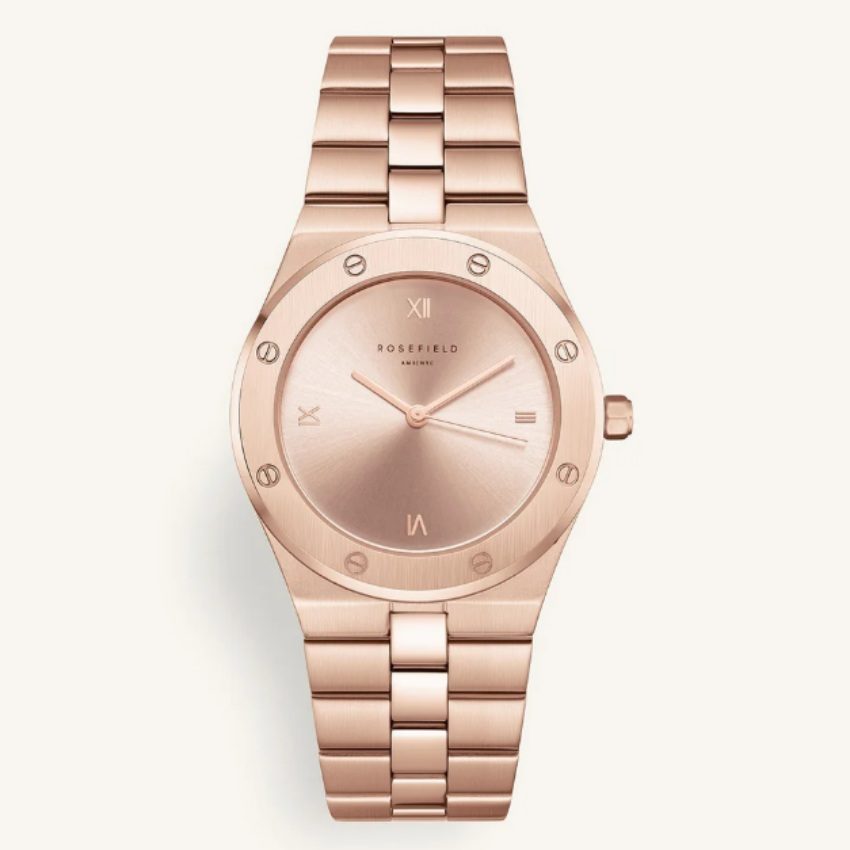 Rosefield - Analoguhr, 40mm, Roségoldfarben