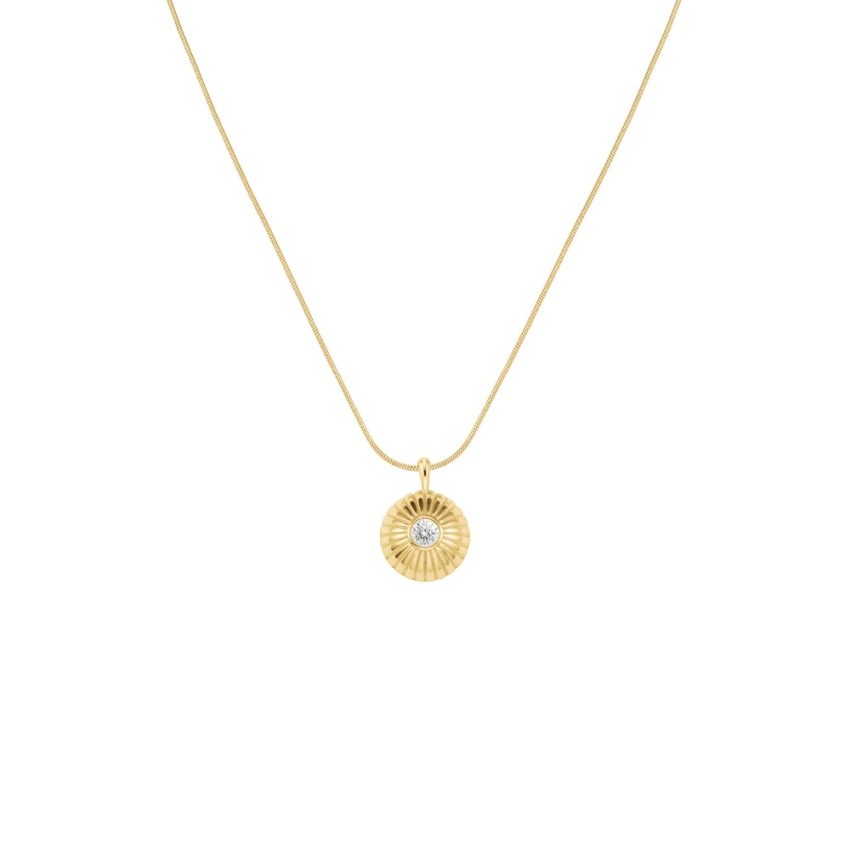 Rosefield JNBCG-J1206 Bold Solitary Coin Damen Halskette