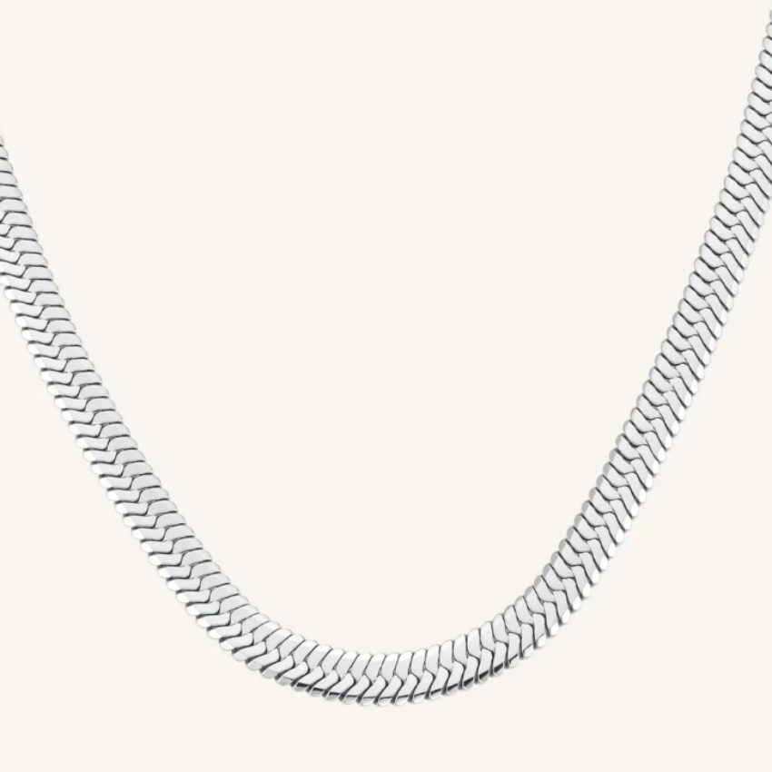 Rosefield - Halskette, 42+4CM, Silberfarben